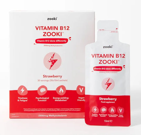 Zooki Vitamin B12 - Strawberry