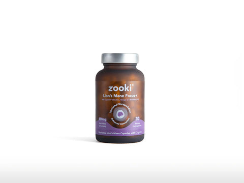 Zooki Lion's Mane Focus+ Capsules