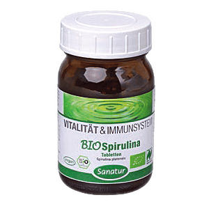 Sanatur BioSpirulina 400mg 250 Tablets