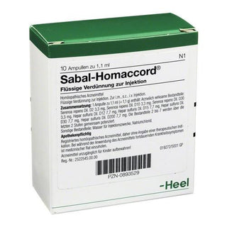 Sabal Homaccord - Ampoules