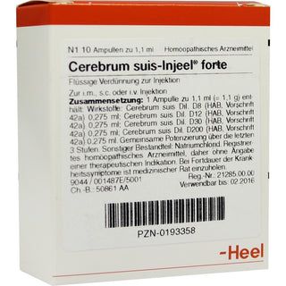 Cerebrum Suis Injeel Forte Ampoules