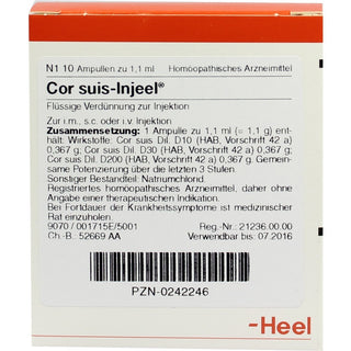 Cor suis Injeel - Ampoules