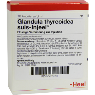 Glandula thyreoidea suis Injeel - Ampoules