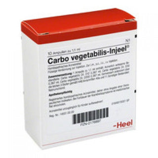 Carbo Vegetabilis Injeel - Ampoules