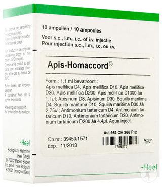 Apis Homaccord Ampoules