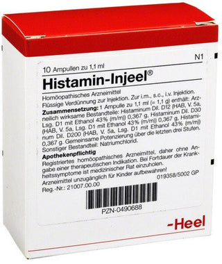 Histamin Injeel - Ampoules